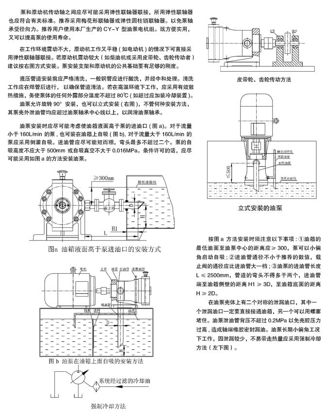油泵電機組安裝方式2