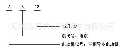 AB型機(jī)床冷卻泵型號(hào)說(shuō)明