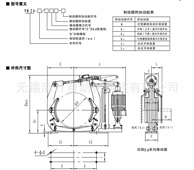 YWZ9液壓制動器-1